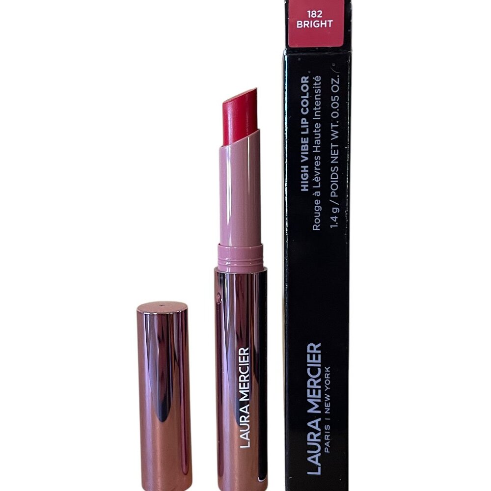 Laura Mercier High Vibe Lip Color Lipstick ~ 182 Bright ~ New in Box